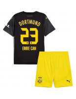 Borussia Dortmund Emre Can #23 Vieraspaita Lasten 2024-25 Lyhythihainen (+ shortsit)